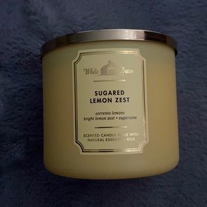 sugared lemon zest by white barb